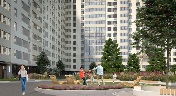 2-к. квартира, 62,4 м², 15/17 эт.