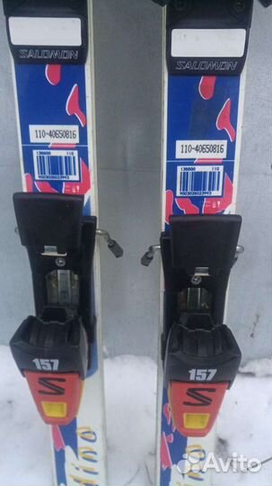 Горные лыжи детские 110 см