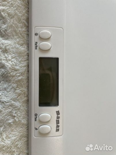 Десткие электронные весы Maman