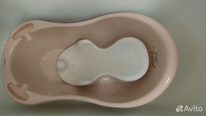 Ванночка для купания с горкой