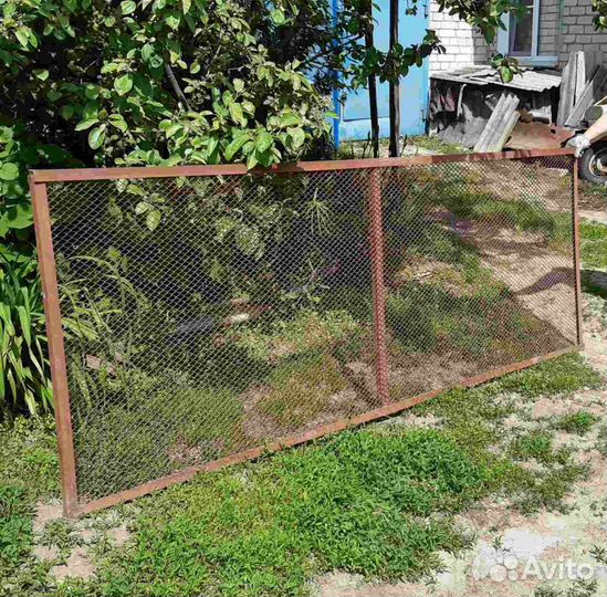 Забор металлический