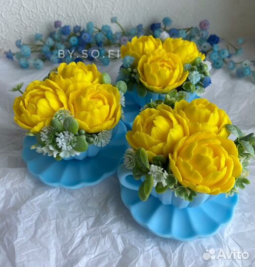 Букет.букет из мыла,подарок