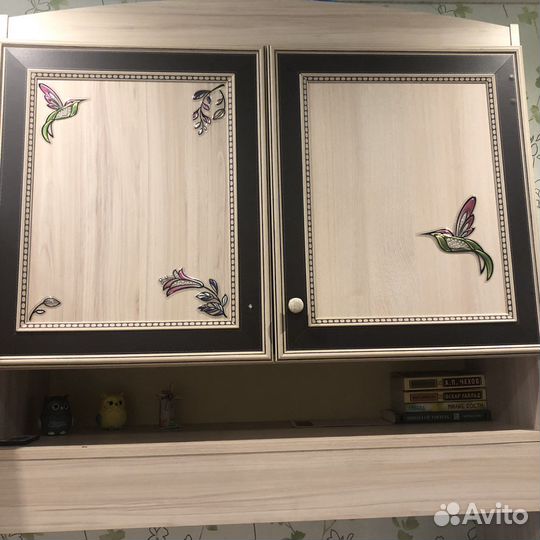 Двухъярусная кровать со шкафом