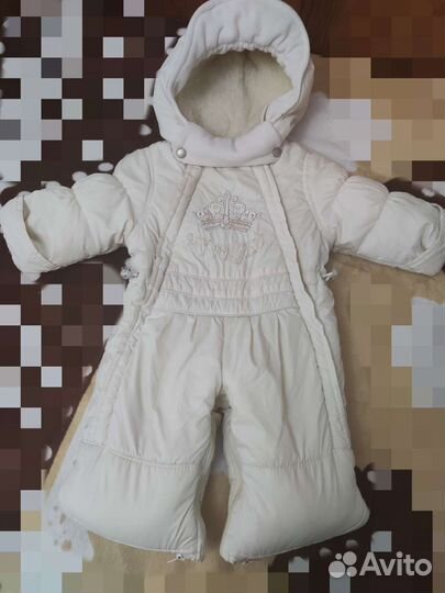Зимний комбенизон для девочки