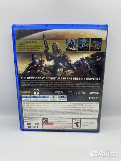 Destiny The Taken King Legendary Edition PS4 (б/у)
