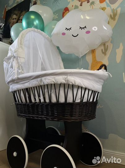 Детская кровать люлька для новорожденных