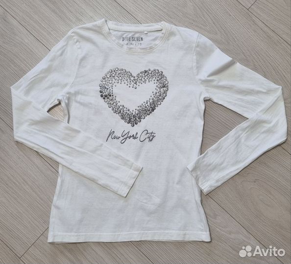 Лонгслив Blue seven, рост 140-146