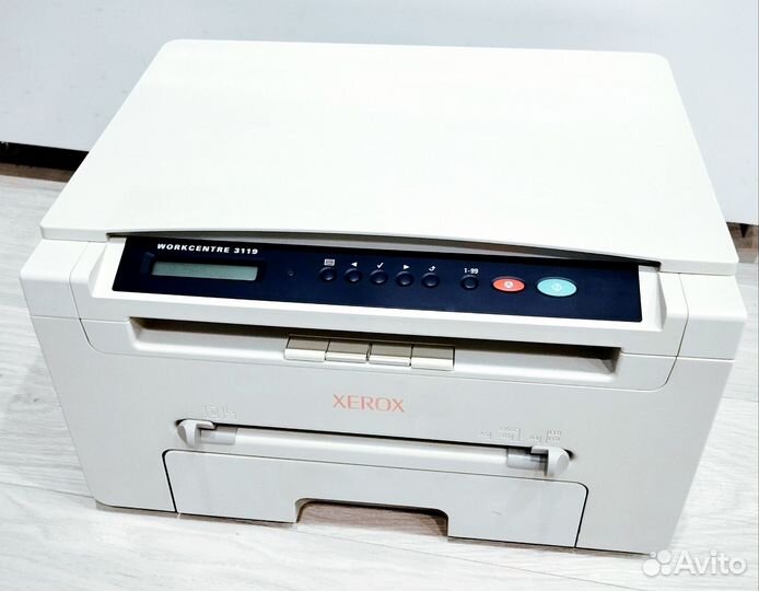 Мфу лазерное ч/б xerox 3119