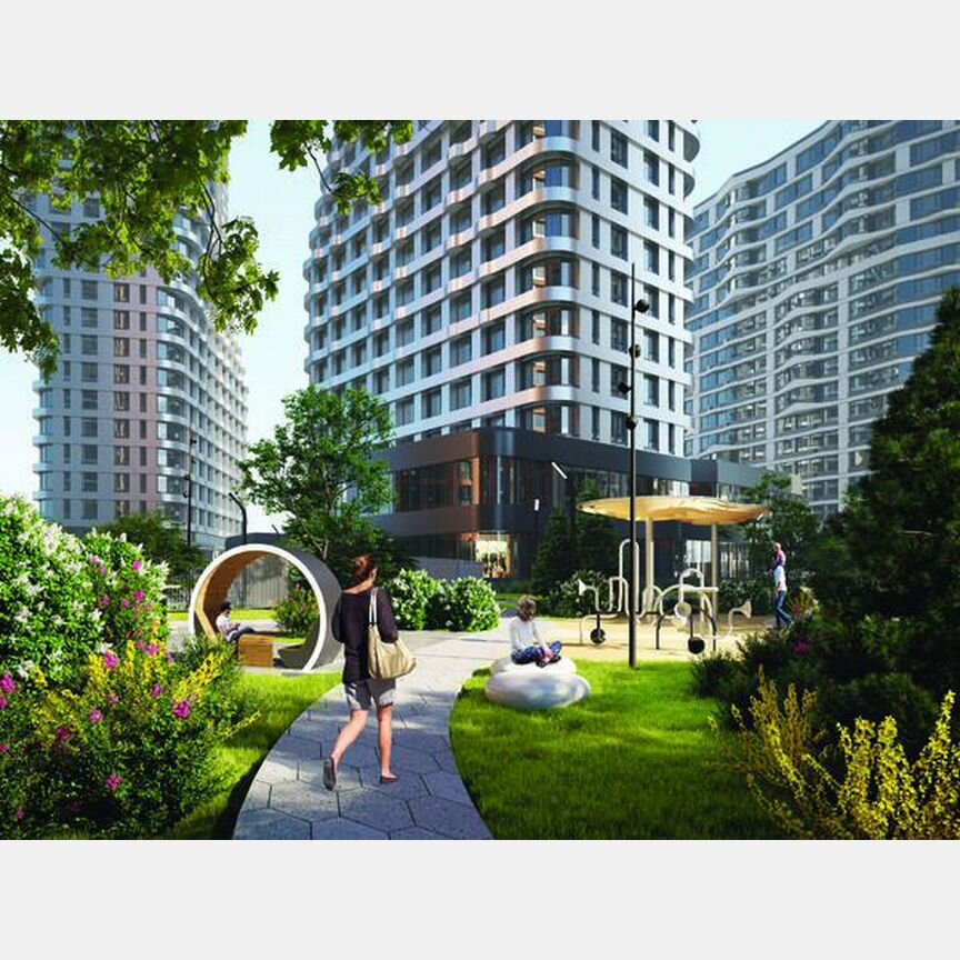 3-к. квартира, 90,9 м², 26/27 эт.