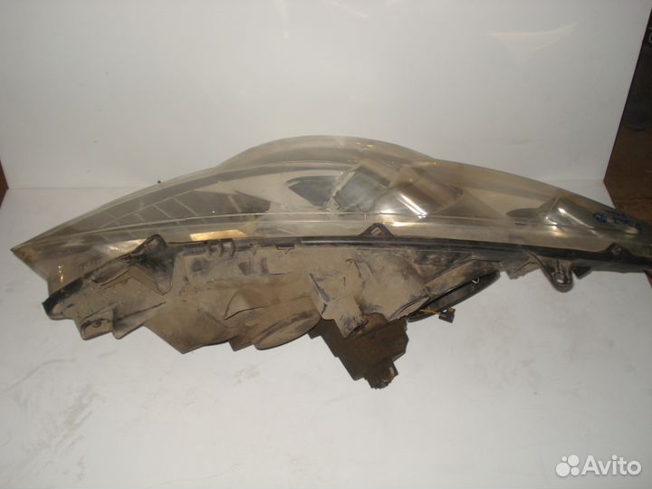 Фара правая(линза) Peugeot 307, Пежо 307 рест