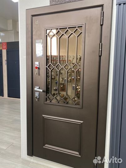 Дверь металлическая Т-1 premium Шоколад