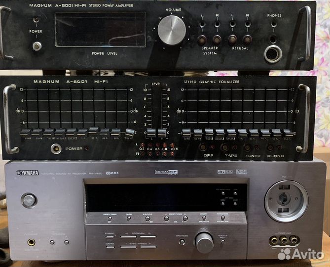 Усилитель Yamaha RX-V450 под восстановление
