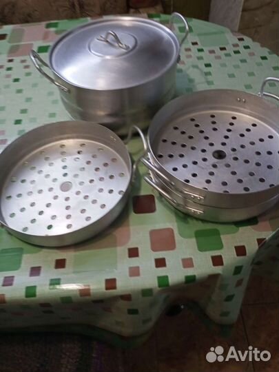 Мантоварка алюминиевая бу