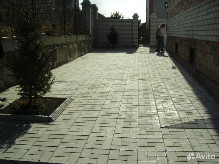 Тротуарная плитка 30x30 см 