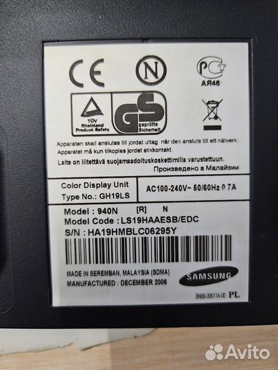 Монитор Samsung 940n