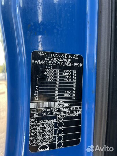 MAN TGX 18.440, 2011