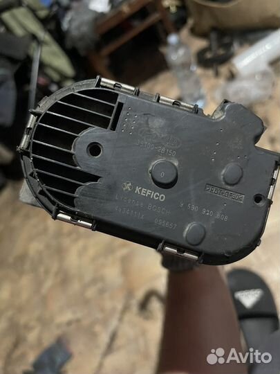 Дроссельная заслонка Кия Рио 3 Хундай Солярис