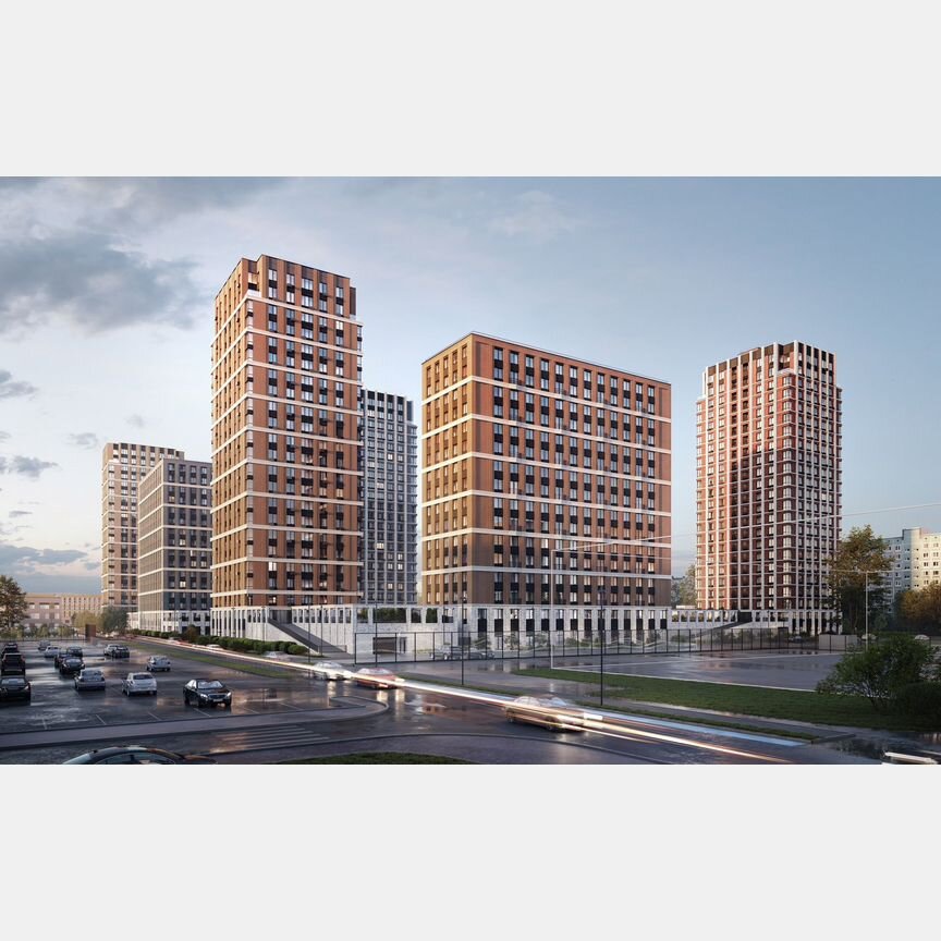 3-к. квартира, 93,7 м², 3/23 эт.