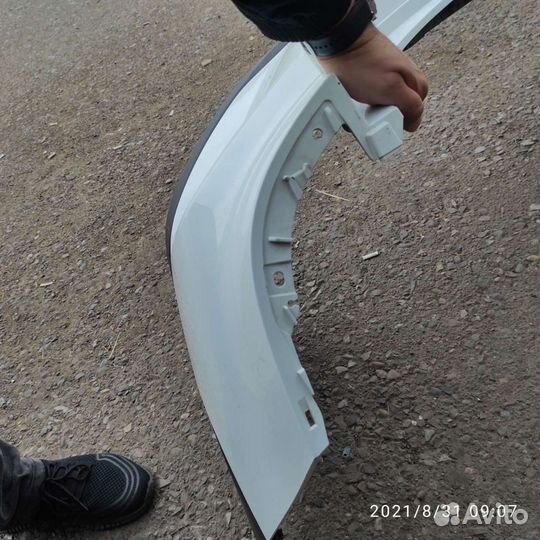 Бампер задний Kia Rio X-Line рестайл 2020-2021