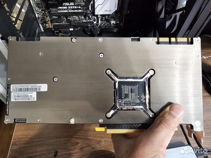 Видеокарта GeForce 1070ti Palit 8/256 в отличном