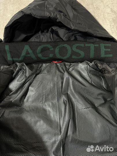 Пуховик Lacoste мужской зима