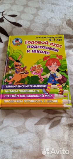 Книга Годовой курс подготовки к школе