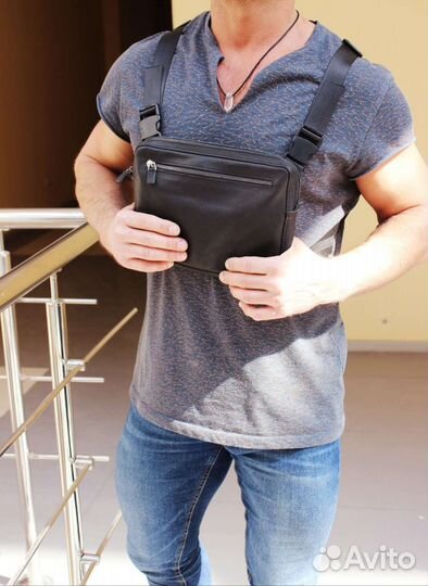 Разгрузка кожаная 25х18