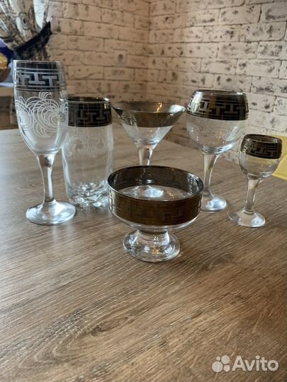 Набор хрустальной посуды