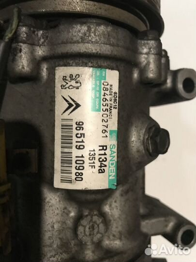 Компрессор кондиционера Citroen Berlingo