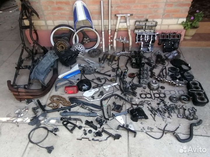 Suzuki GSX 400 Impulse Разбор Запчасти