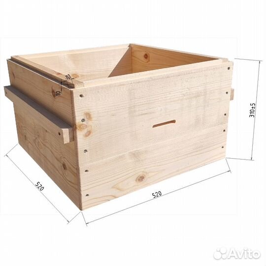 Корпус на Улей многокорпусный 12-рамочный