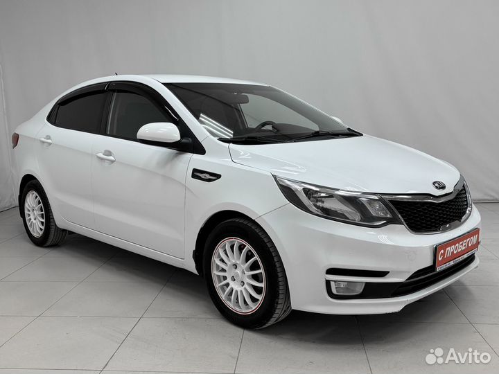 Kia Rio 1.4 МТ, 2016, 124 050 км