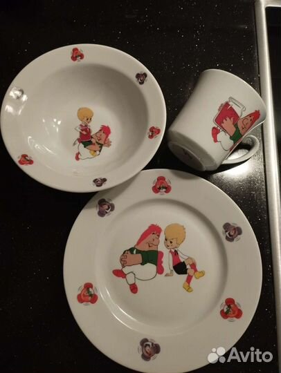 Набор столовой посуды детский