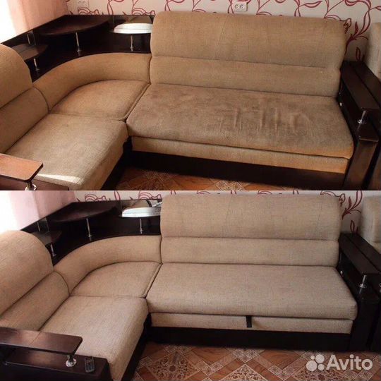 Профессиональна химчистка мягкой мебили