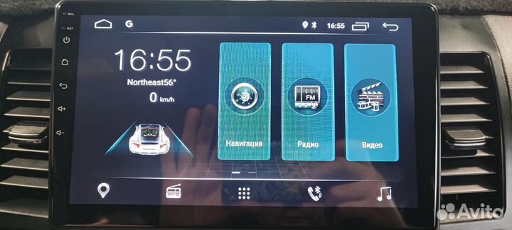 Магнитола 2 din android 9 Ebilaen lancer 10