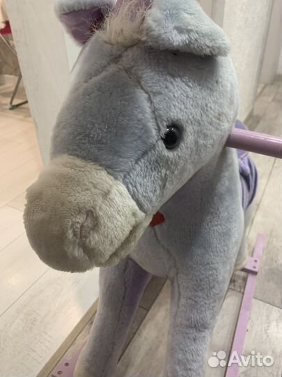 Детская лошадка качалка