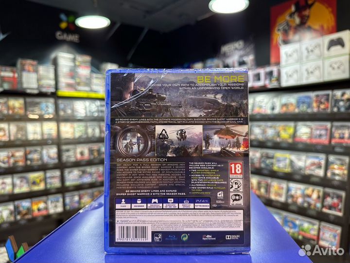 Игры для PS4: Sniper 3: Ghost Warrior Season Pass