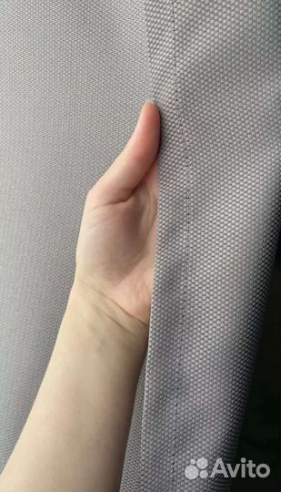 Новые бордовые шторы 1м*2,60 рогожка 2шт