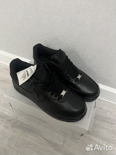 Кроссовки nike air force 1 black