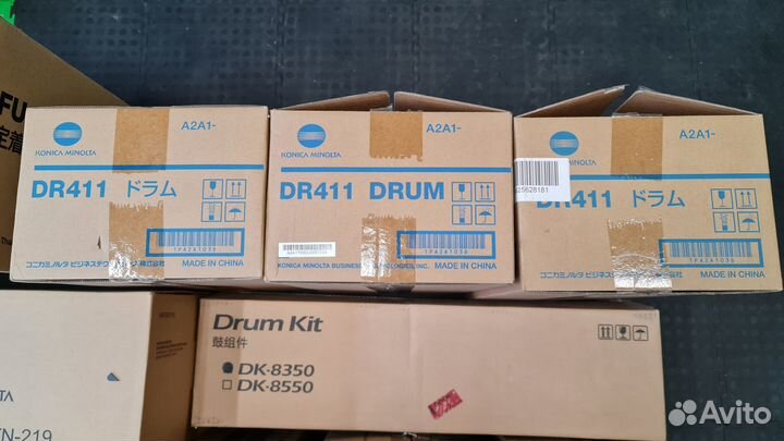 Картриджи, запчасти для Konica/Kyocera/HP/Ricoh