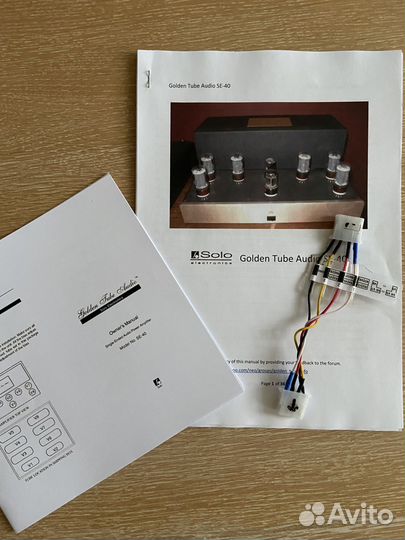 Усилитель А класс, Golden Tube Audio SE-40