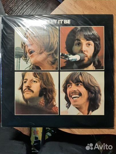 The Beatles LET IT BE 1970 apple records Mfd. in U