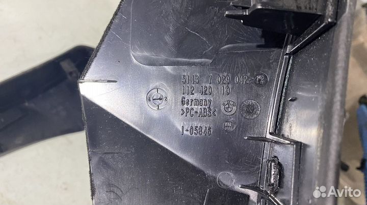 Обшивки задних стоек BMW 7 series E65/E66