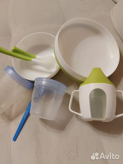 Комплект посуды д/деток IKEA