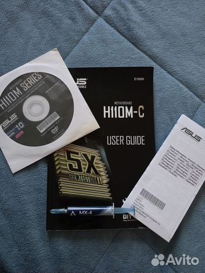 Комплект asus H110M-C + intel i3 6100