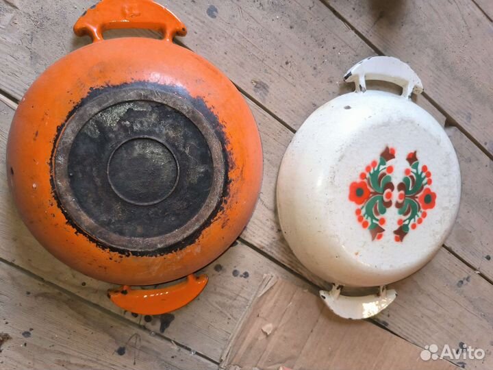 Гусятница чугунная мясорубка Советская