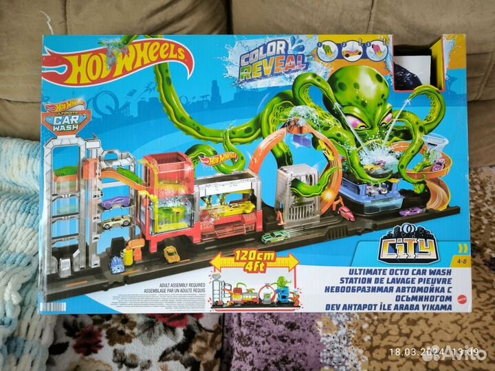 Трек хот вилз осьминог