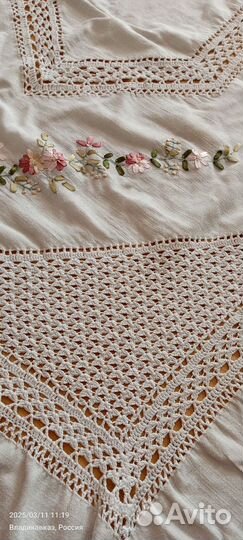 Скатерть старинная