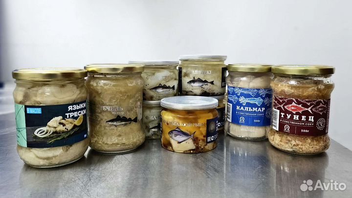 Филе, языки и печень трески натуральная