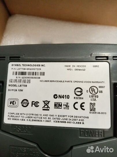 Сканер Symbol Technologies inc LS7708